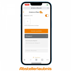 Abstellerlaubnis Insightapp