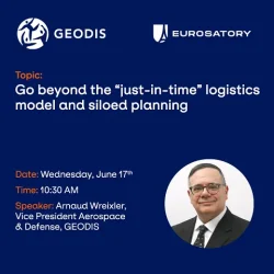 arnaud wreixler vice president aerospace and defense geodis and speaker at eurosatory