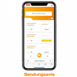 Sendungsavis Insight App Mobile Webseite trans-o-flex