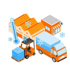 Temperaturgeführte Transporte Logistik trans-o-flex