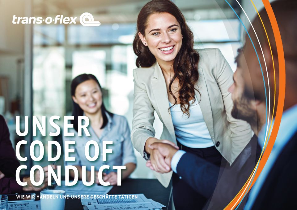 Unser trans-o-flex Code of Coduct