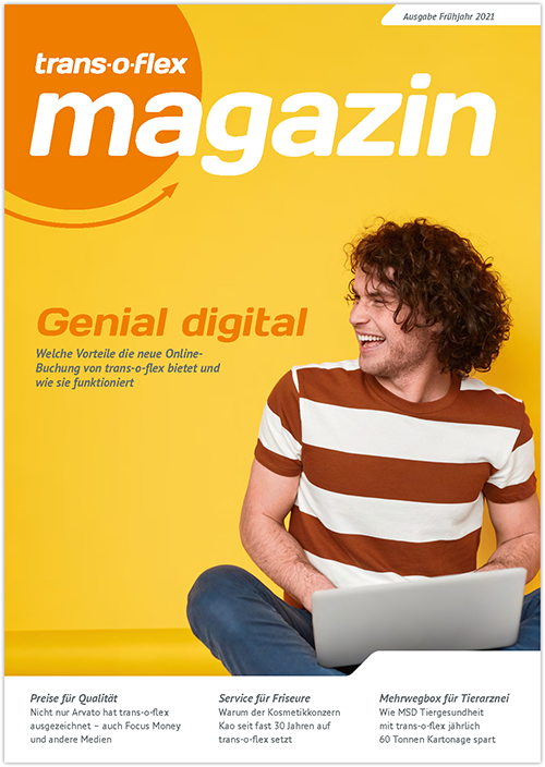 trans-o-flex Magazin Ausgabe Frühjahr 2021