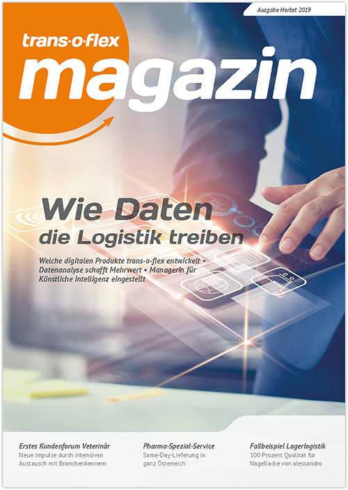 trans-o-flex Magazin Ausgabe Herbst 2019